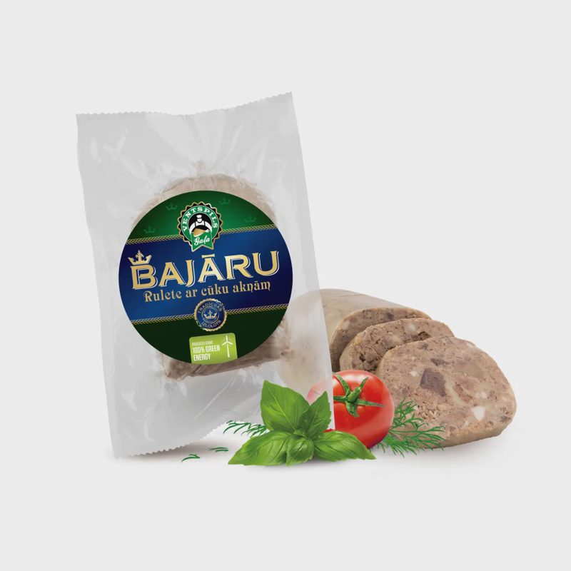 Virtas BAJORŲ slėgtainis vakuume, a.r. ,450 g