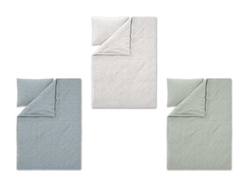 Mikrofaser-Satin-Bettwäsche