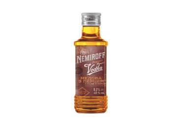 Degtinė NEMIROFF HONEY PEPPER 40% 0,2L