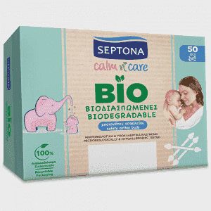 Septona Βιοδιασπώμενοι Ωτοκαθαριστές Baby 50τεμ