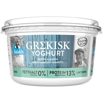 Grekisk Yoghurt Laktosfri 0%