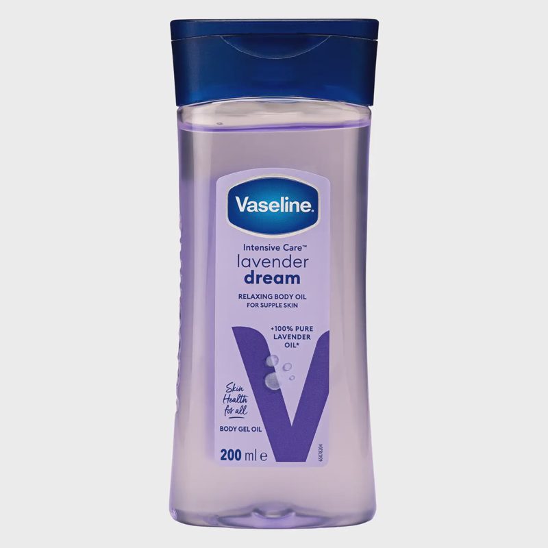 Levandų kūno aliejus VASELINE DREAM, 200 ml