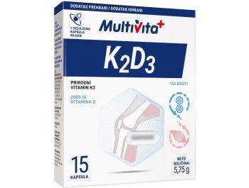 Multivita vitamini K2D3 15 kapsula