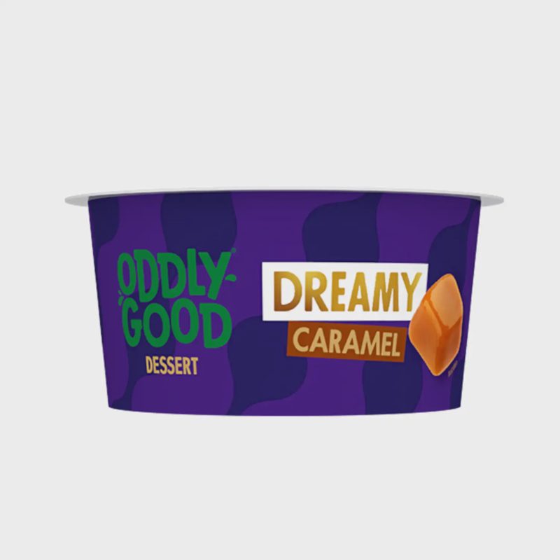 Avižų desertas ODDLYGOOD DREAMY CARAMEL, 130g