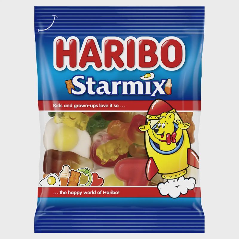 Įv. vaisių sk. gum. HARIBO STARMIX, 100 g