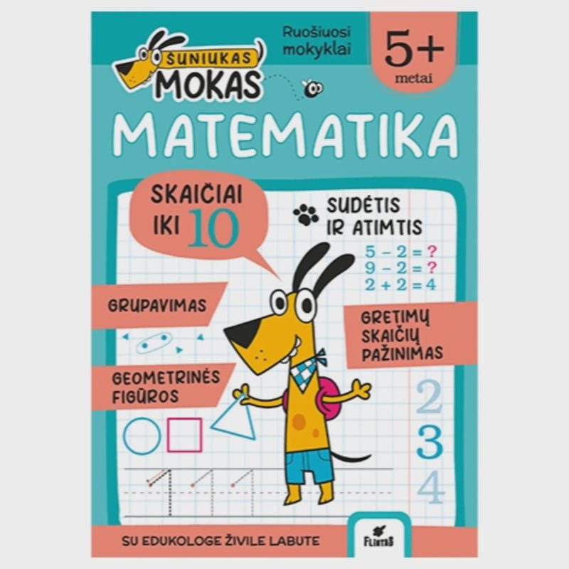 Spalv. kn. ŠUNIUKAS MOKAS. MATEM. NUO 5