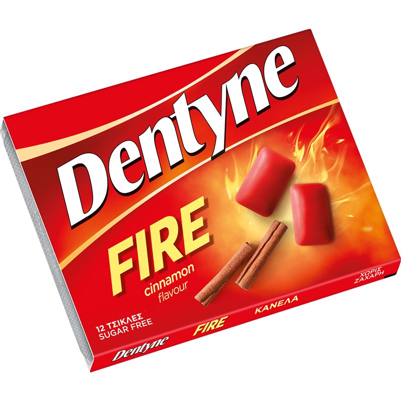 Dentyne Fire Τσίχλα Χωρίς Ζάχαρη 16,8gr