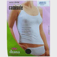 Diana Camisole Φανέλα Γυναικεία Τιράντα (Μαύρο)