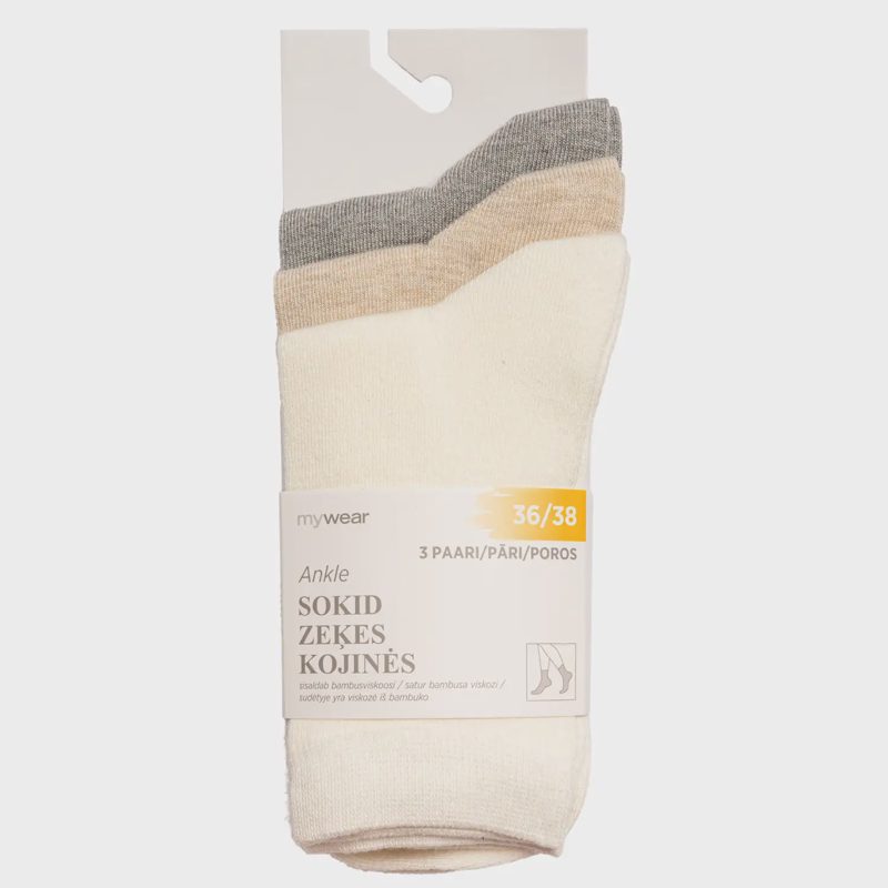 Kojinės MYWEAR, 36 / 38, 3 poros