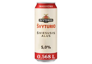 Alus ŠVYTURYS ŠVYTURIO, 5,0 %, 0,568 l