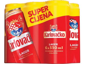 PIVO KARLOVAČKO 6X0,33 L LIMEN