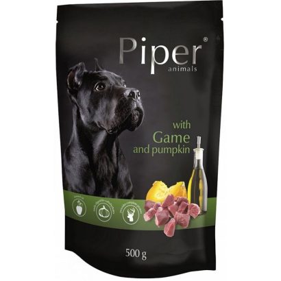 Piper Nedves kutyatáp, vadhús és tök, 500 g