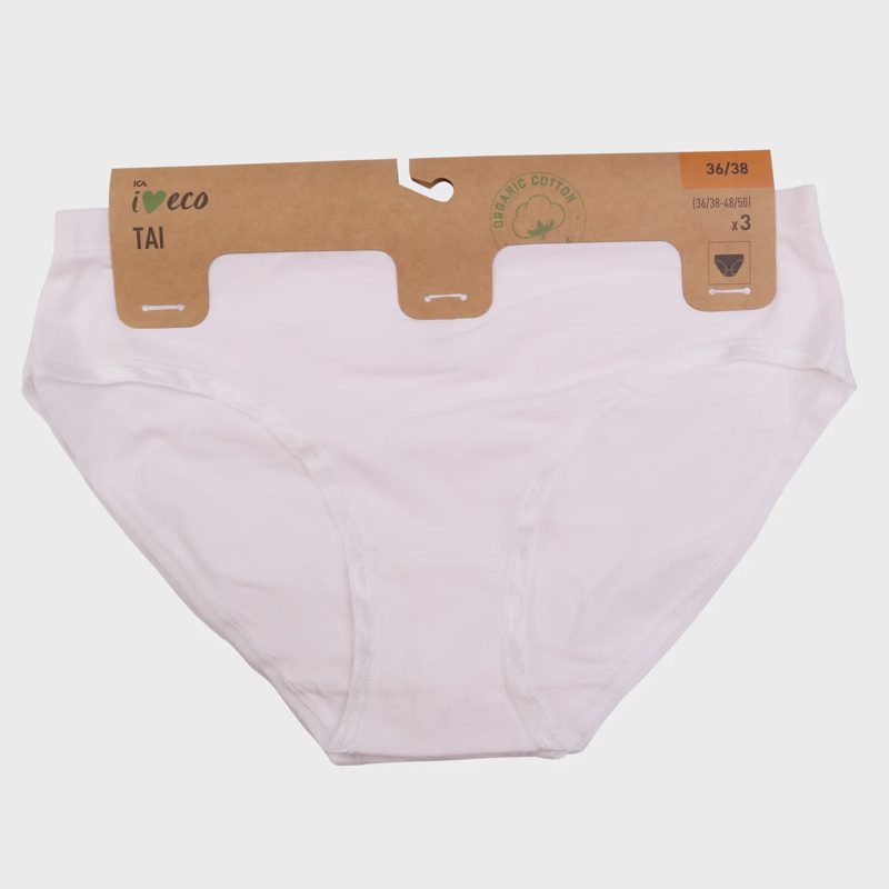 Mot. kelnaitės MYWEAR TYRA WHITE, 3 vnt.