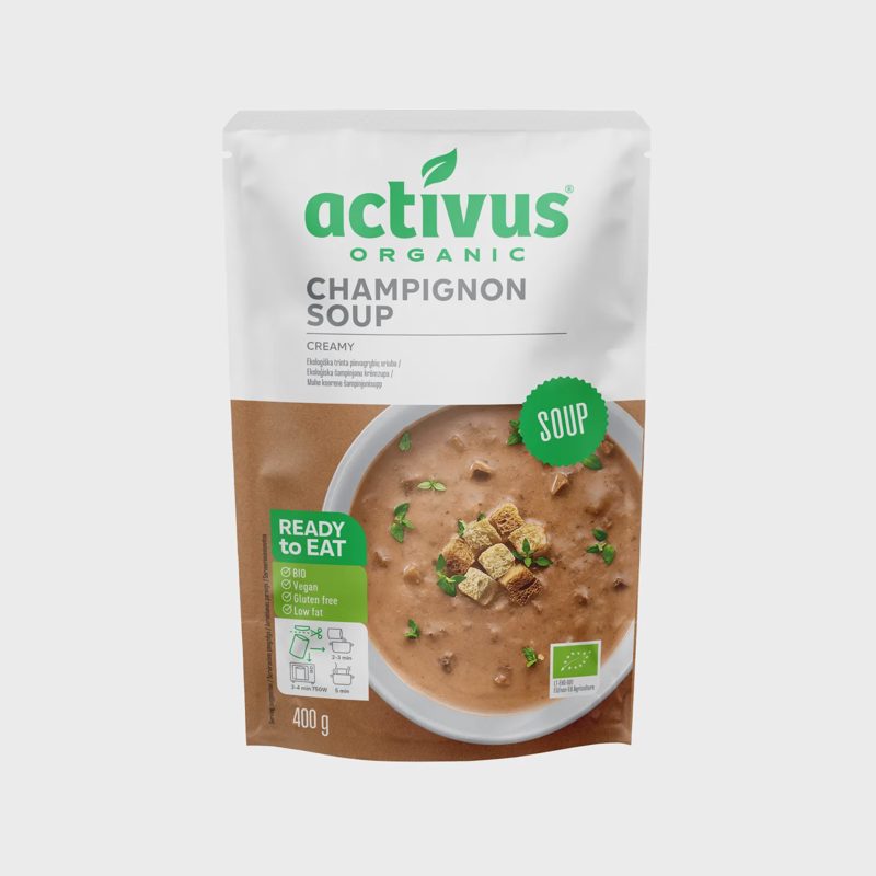 Ekol. trinta pievagr. sriuba ACTIVUS, 400 g