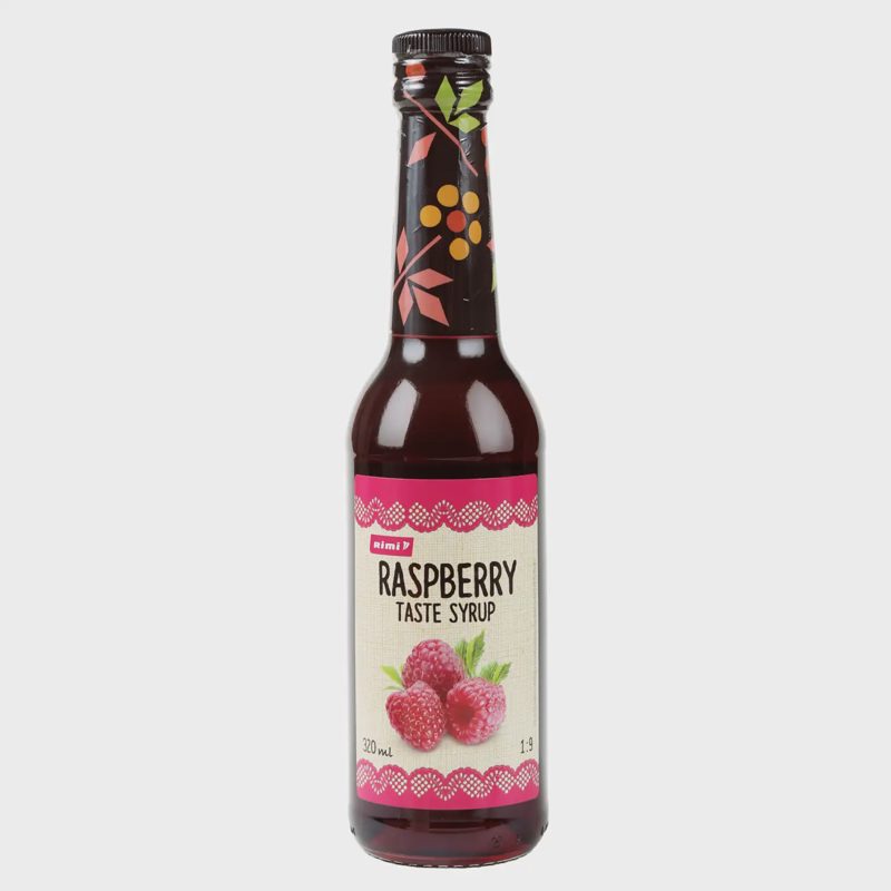 Aviečių skonio sirupas RIMI, 320 ml