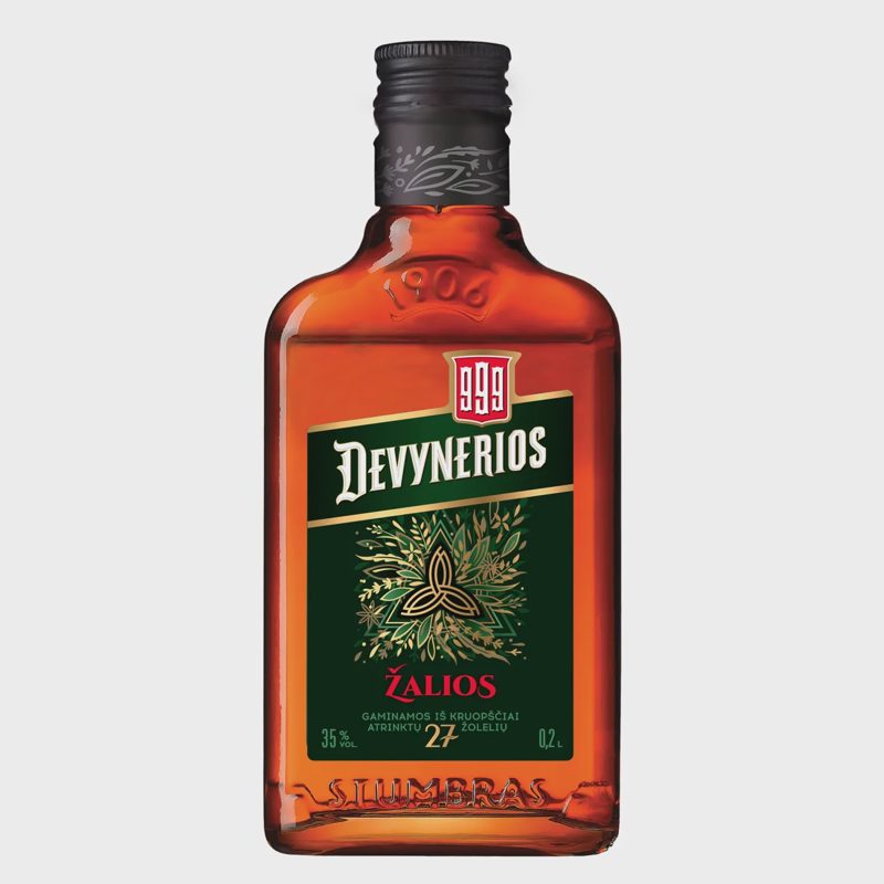 Balzamas 999 ŽALIOS DEVYNERIOS, 35 %, 0,2 l