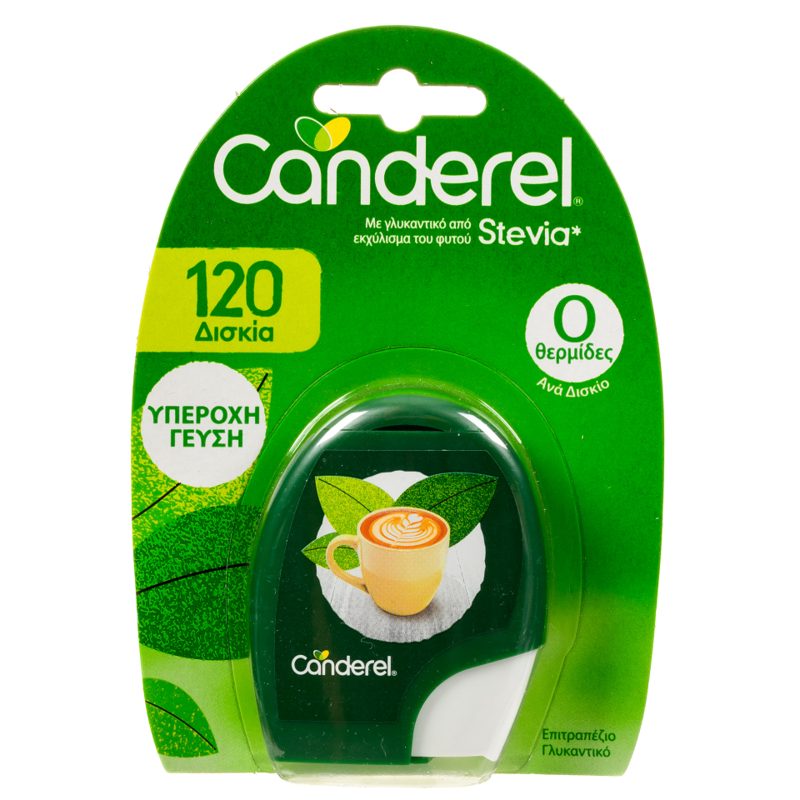 Canderel Stevia Σε Ταμπλέτες 120τεμ 10.20gr