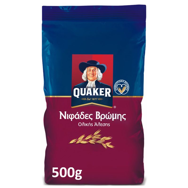 Quaker Νιφάδες Βρώμης 500gr