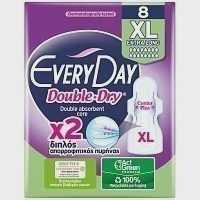 Everyday Σερβιέτες Double Dry Ultra Plus Extra Lοng 8τεμ