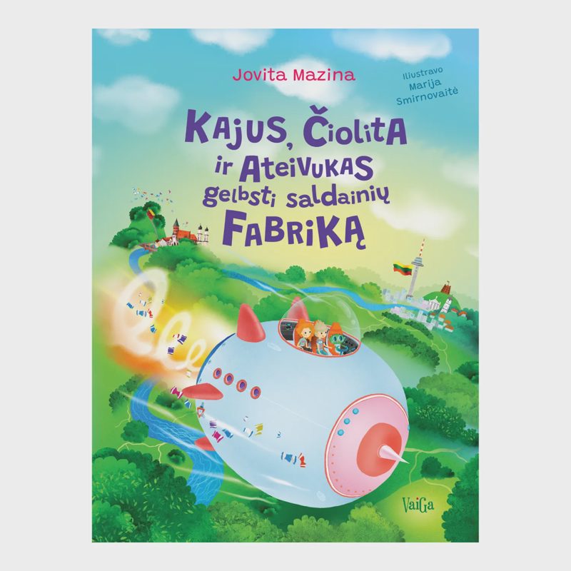 Knyga KAJUS ČIOLITA IR ATEIVUKAS GELBSTI SAL.