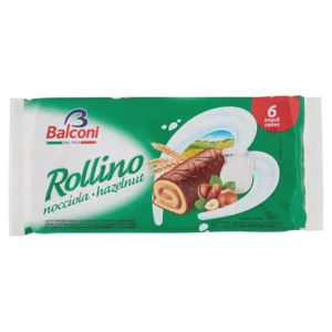 Balconi Rollino Rolat s kremom od lješnjaka 6x37 g