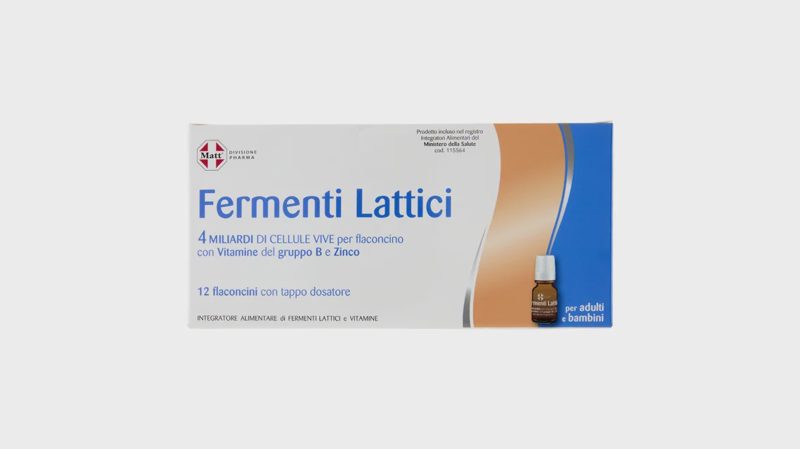 Matt Divisione Pharma Fermenti Lattici 12 flaconcini 84 ml