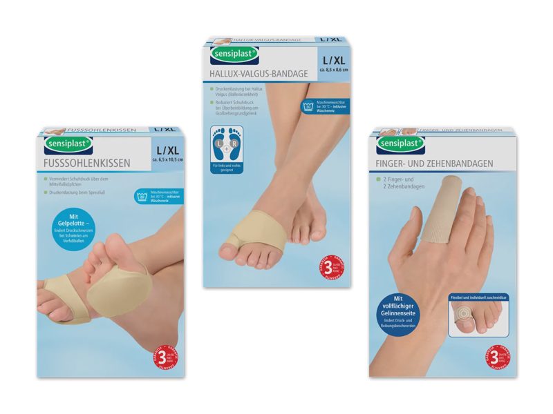Bandage mit Geleinlage