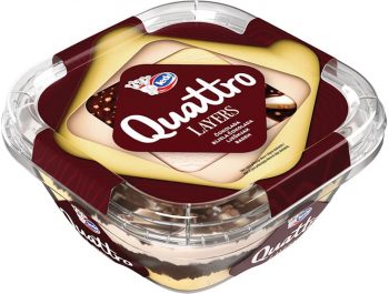 Ledo Quattro sladoled Layers Choco 800 ml