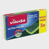 Vileda Ultra Fresh Σφουγγαράκια Κουζίνας 3τεμ
