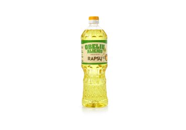 OBELIŲ saulėgrąžų aliejus, 0,9 l