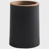 Home Basics Ποτήρι Μπάνιου Μαύρο