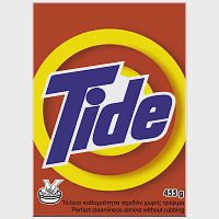 Tide Σκόνη Aπορρυπαντικό Για Πλύσιμο Στο Χέρι 455gr