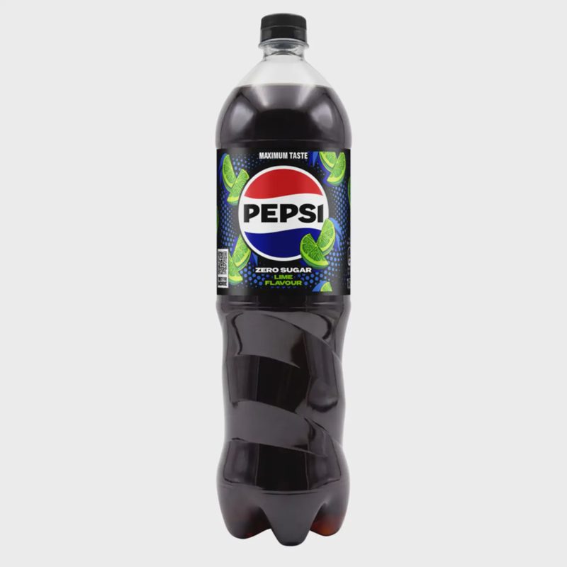 Gaz. gėrimas su sald. PEPSI LIME, 1,5 l