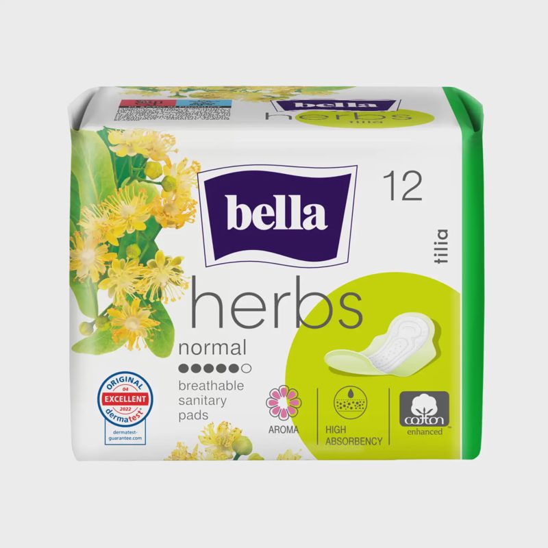Hig. paketai BELLA HERBS TILIA AROMA, 12 vnt