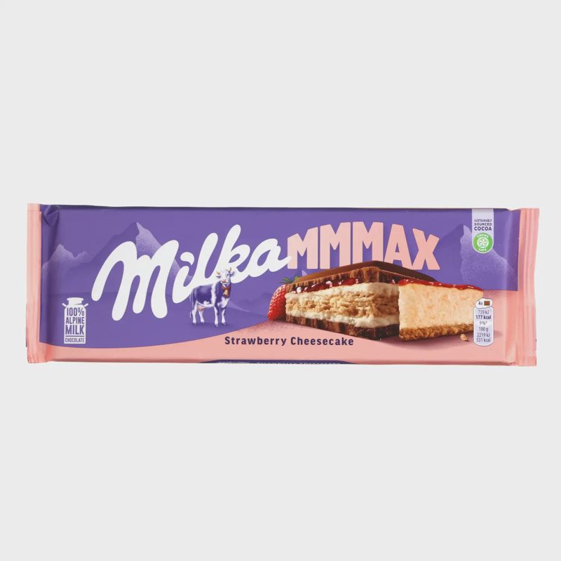 Šokoladas brašk. sūrio pyrago sk. MILKA, 300g