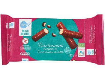 Coop štapići od keksa sa mliječnom čokoladom bez glutena 130 g