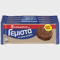 Παπαδοπούλου Γεμιστά Σοκολάτα 58gr 4τεμ