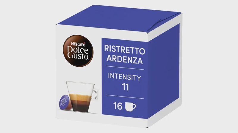 NESCAFÉ Dolce Gusto Ristretto Ardeza őrölt pörkölt kávé kapszula 16 x 6,5 g (104 g)