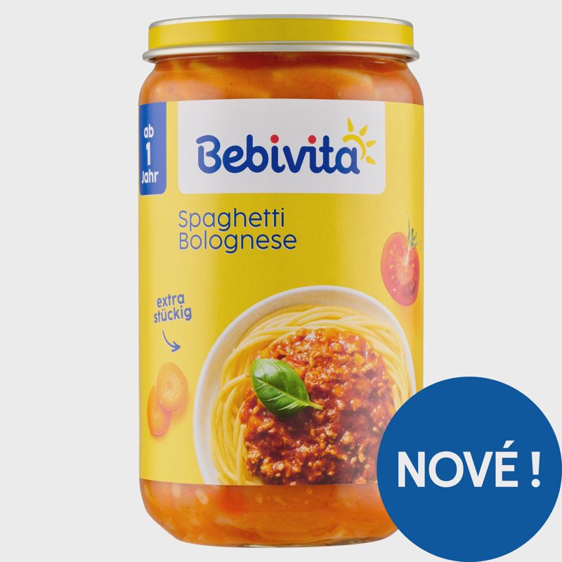 Bebevita Boloňské špagety 250g
