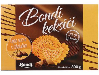 Bondi čajno pecivo s čokoladom 300 g