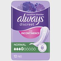 Always Discreet Σερβιέτες Ακράτειας Normal 12τεμ