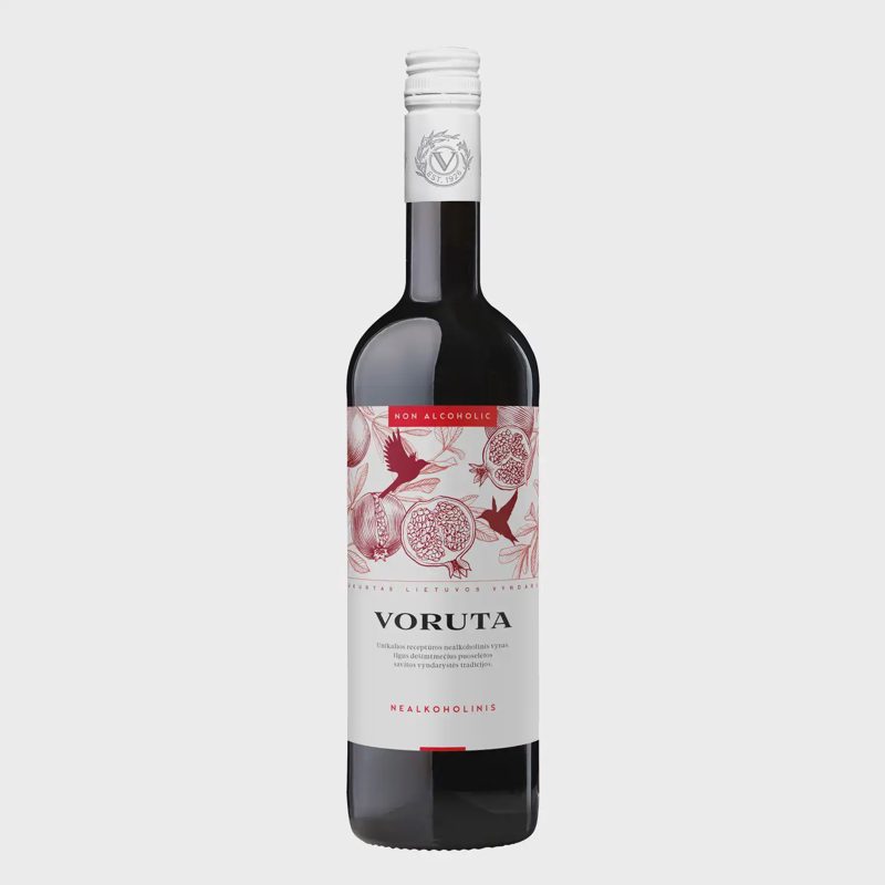 Nealkoholinis granatų vynas VORUTA, 0,75 l