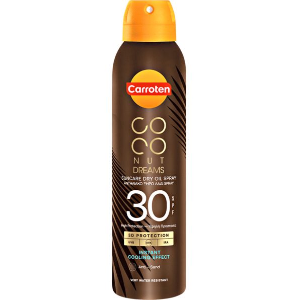 Carroten Coconut Dreams Suncare Dry Oil Spray SPF30 150 ml