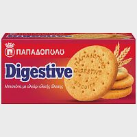 Παπαδοπούλου Μπισκότα Digestive 250gr