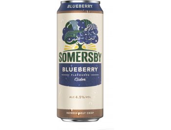 Cider Somersby, borovnica, alk.4,5 vol%, 0,5 l