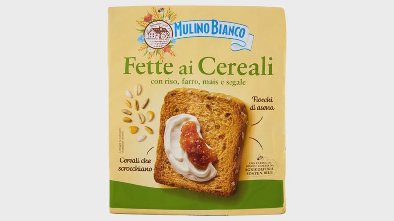 Mulino Bianco Fette Biscottate Rigate 315g