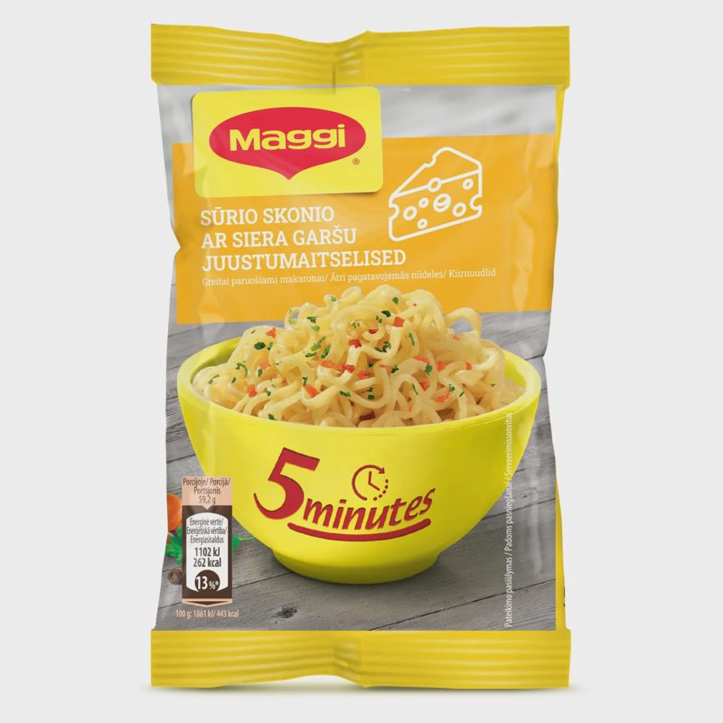 Gr. paruoš. makaronai MAGGI CHEESE, 59,2 g