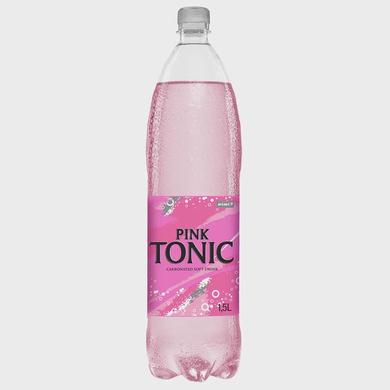 Gaz. arom. gaiv. gėr. RIMI PINK TONIC, 1, 5 l