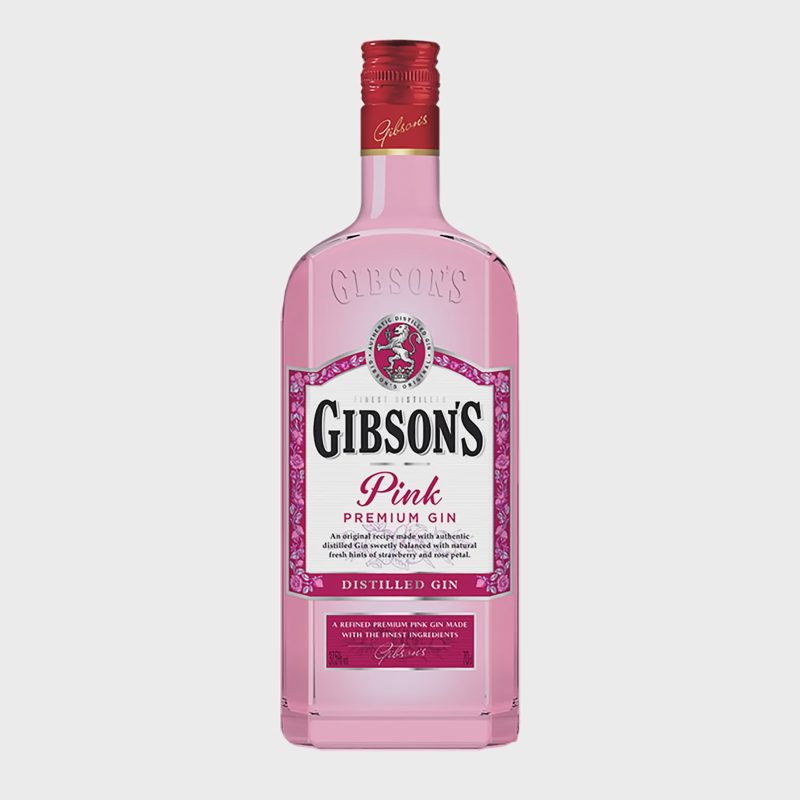 Džinas GIBSON'S PINK PREMIUM, 37,5 %, 0,7 l