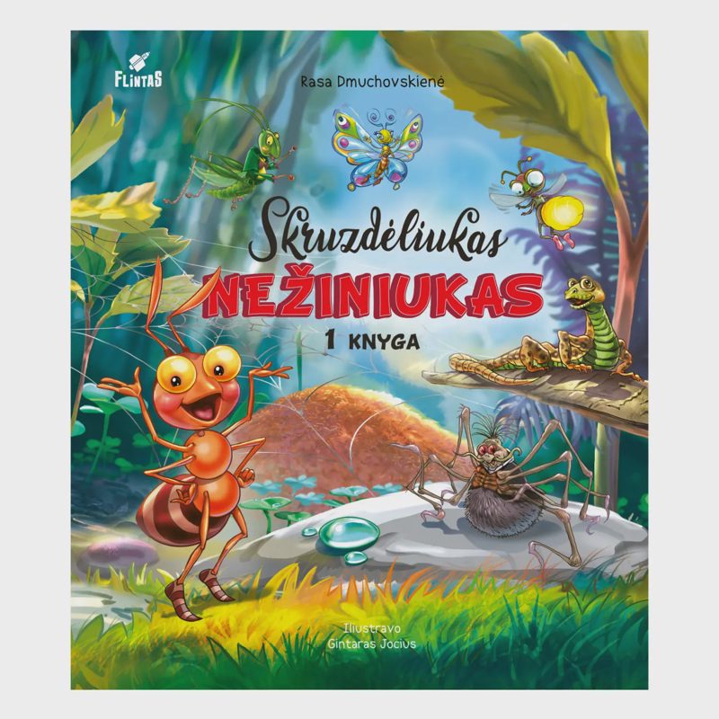 Knyga SKRUZDĖLIUKAS NEŽINIUKAS KNYGA NR 1